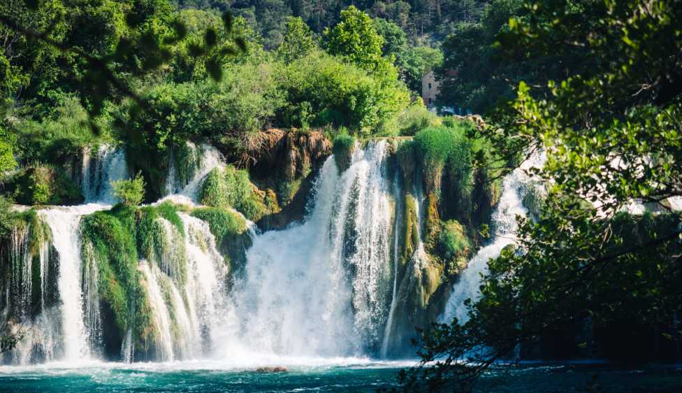 Cycling on Krka